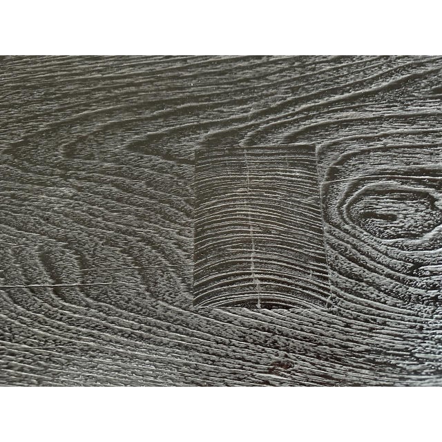 2010s Andrianna Shamaris Monumental Teak Wood Bench For Sale - Image 5 of 18