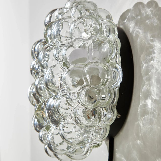 1960s Bubble Glass Wall Light by Helena Tynell for Limburg, 1960s For Sale - Image 5 of 11
