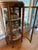 French Provincial Vintage Vitrine Display Cabinet French Style Glass Shelving For Sale - Image 3 of 11