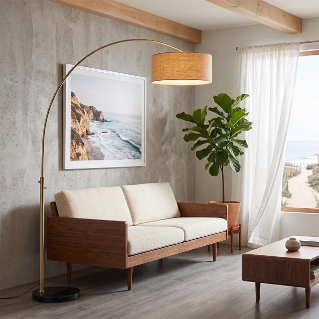Designed in 1960 by Peter Morelli, reimagined for today — this arc lamp brings six decades of California Modern soul into...