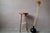Vintage Bar Stool in Wood and Blue Lacquered Metal, 1960s For Sale - Image 12 of 12