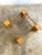 Mid Century Modern Italian Glass Top Coffee Table For Sale - Image 4 of 10