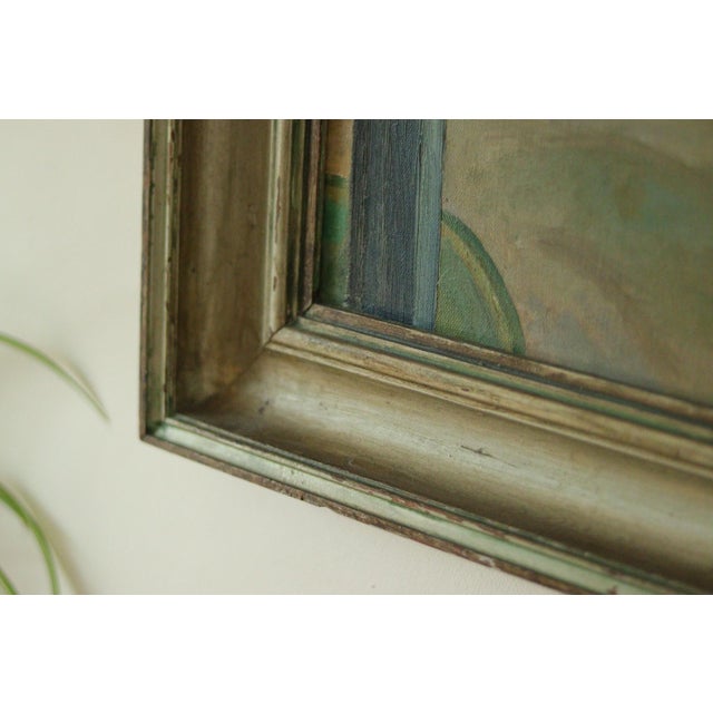 D. Jacobson, Beyond the Gate, 1960s, Oil on Canvas, Framed For Sale - Image 7 of 10