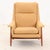Thayer Coggin 1960's Vintage Milo Baughman Mid-Century Modern Tall Back Lounge Chair and Ottoman For Sale - Image 4 of 9