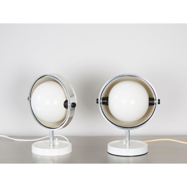 Moonlight Table Lamps from Flemming Brylle, 1960s, Set of 2 For Sale - Image 12 of 12