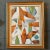 Contemporary Original Stephen Heigh Abstract Painting “Seasons Change” Vintage Frame For Sale In Philadelphia - Image 6 of 6