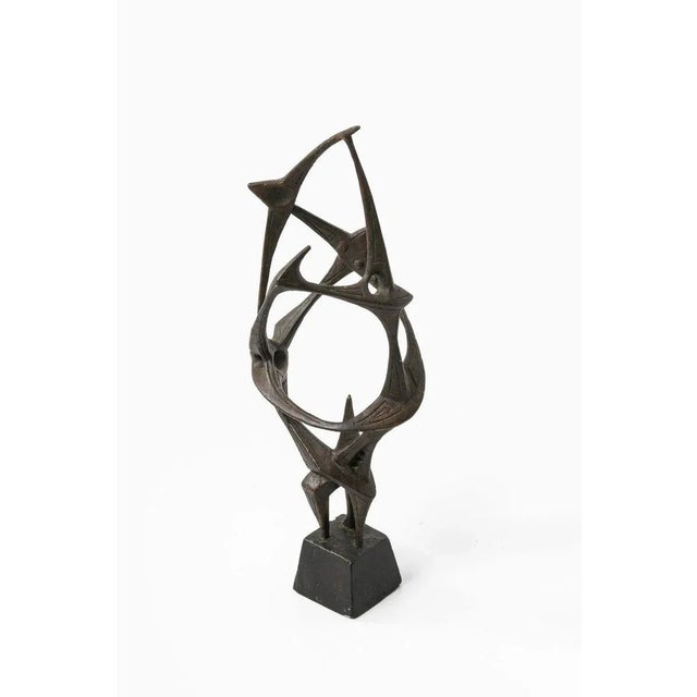 1960s Hjalmar Ekberg, Abstract Sculpture, 1960s, Wood For Sale - Image 5 of 7