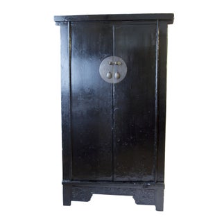 Black Lacquer Cabinet For Sale