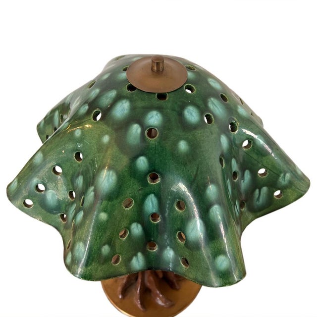Ceramic Tree Table Lamp, French, 1960s For Sale - Image 4 of 6