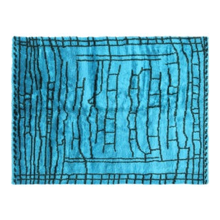 Contemporary Turkish Shag Rug For Sale