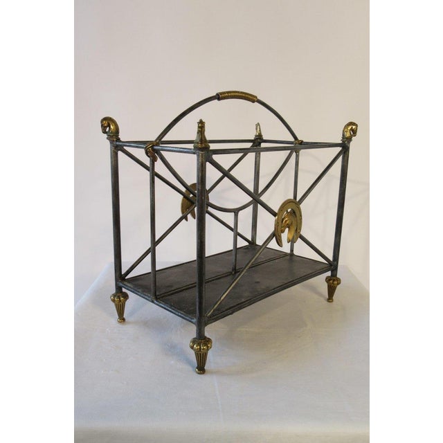 1990s 1990s Mainland Smith Horse Magazine Rack For Sale - Image 5 of 11