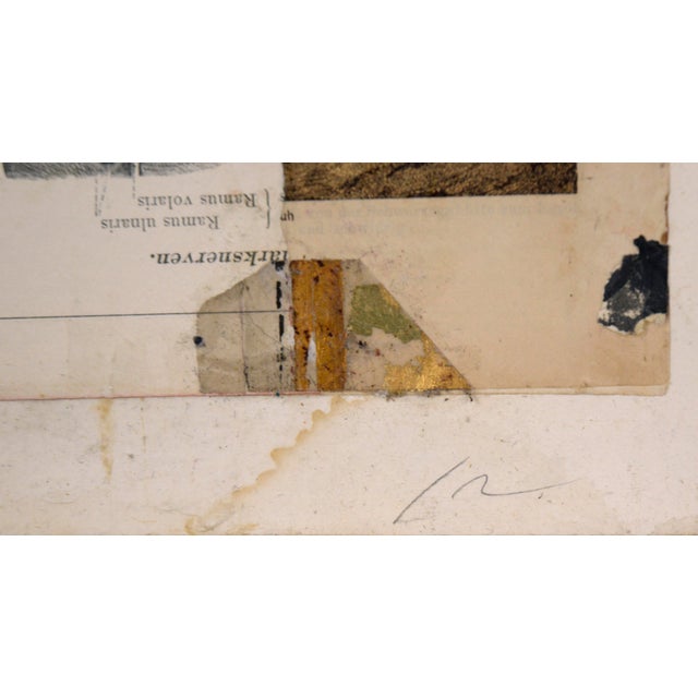 1990s "Grindelwald" Small Collage by Michael Pauker For Sale - Image 5 of 7