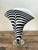 Vintage Striped Art Glass Vase After Murano For Sale - Image 10 of 12