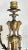 Large 19th Century French Gilt Bronze Candelabra in Empire Style - A Pair For Sale - Image 10 of 12