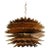 Mid 20th Century Tom Greene Chandelier Feldman Brutalist Hanging Light For Sale