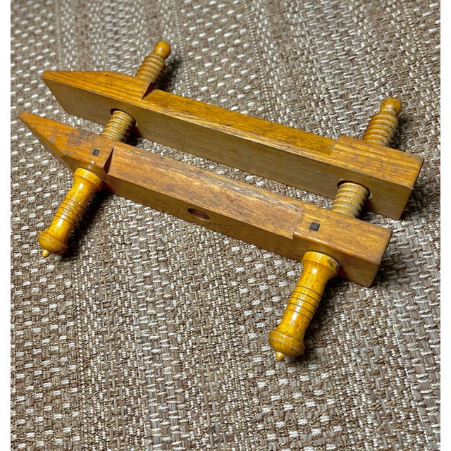 Modern Vintage Professional Bookbinding Pointed Finishing Press | F H Weisner Toowoomba Australia For Sale - Image 3 of 12
