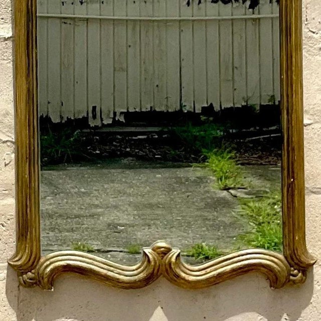 Gold Late 20th Century Vintage Temple Gilt Mirror For Sale - Image 8 of 12
