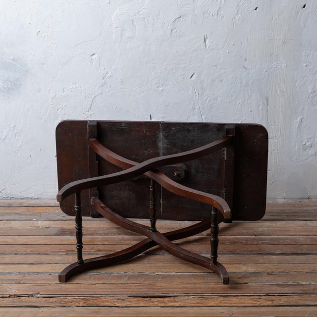 Regency Mahogany Coaching Table, 19th Century For Sale - Image 11 of 12