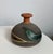 Exceptionally beautiful Italian mid-century modern art pottery vase in the style of Bruno Gambone. Unique, handmade in...