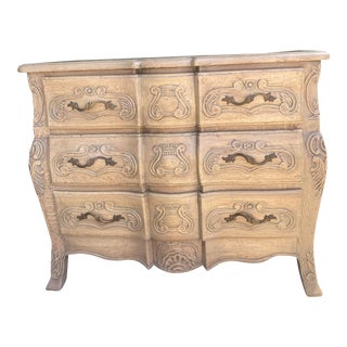 Solid Oak 3 Drawer Chest For Sale