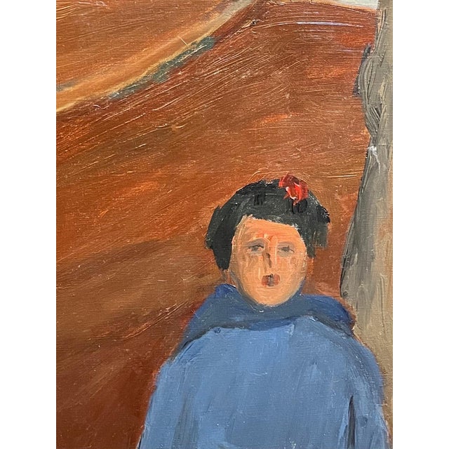 Artwork sold with frame (101.5 x 82.5 cm) Jean Verdier (1901–1969) was a Swiss painter, actor and bank employee; born and...