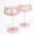Salviati Pair of Venetian / Salviati Murano Glass Latticino Toasting Champagne Glasses For Sale - Image 4 of 15