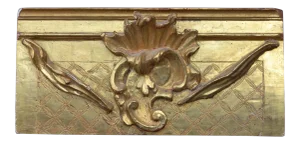 23 Karat Gold Gilded Plaque on Board