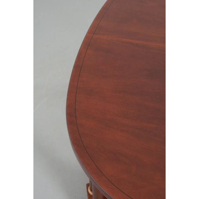 Wood French 19th Century Empire Dining Table For Sale - Image 7 of 13
