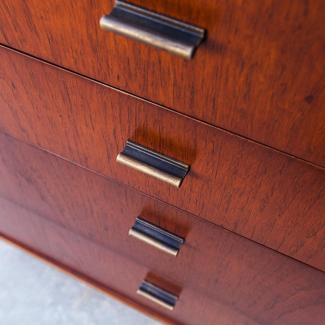 Restored Mid Century Oak & Cane Credenza by Jack Cartwright for Founders For Sale In Los Angeles - Image 6 of 17