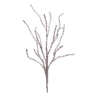 Glittered Twig Branch (Set of 6) For Sale