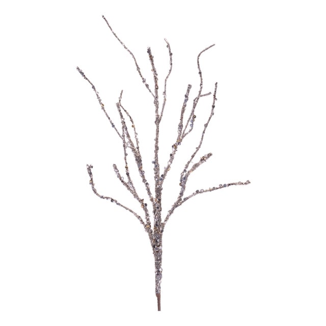 Glittered Twig Branch (Set of 6) For Sale