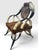 Rustic Rare Vintage Southwest Style Sculptural Texas Longhorn & Cowhide 5-Piece Living Room Suite. For Sale - Image 3 of 12