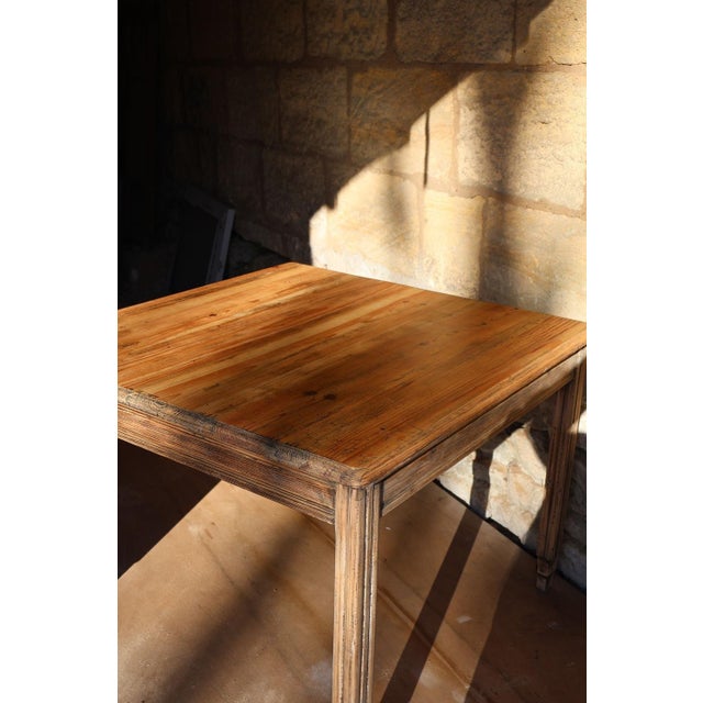 Antique Wooden Table, 1980s For Sale - Image 3 of 11