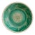 Mid-Century Danish Haunsø Keramik Emerald Green Pottery Bowl, Scandinavian Pottery, Made in Denmark For Sale