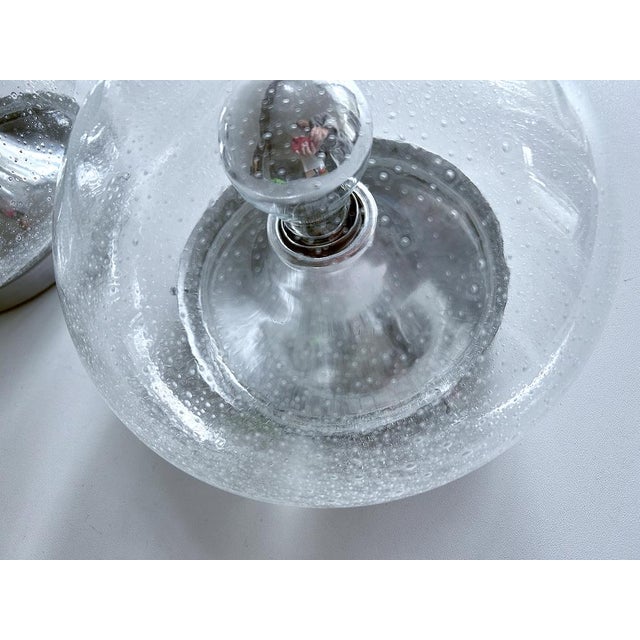Vintage Bubble Glass Sconces from RZB, 1970s, Set of 2 For Sale - Image 13 of 14