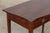 Georgian English Serpentine Mahogany Side Table, 1800s For Sale - Image 10 of 13