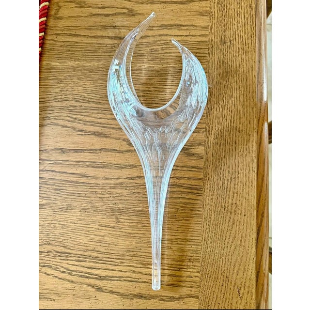 1970s 1970s Mazzega Murano Flame Chandelier For Sale - Image 5 of 7