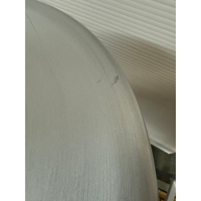 Metal Crate & Barrel Swivel Bar Stools, Pair For Sale - Image 7 of 12