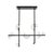 Arteriors Home Arteriors Home Nova Black Iron Chandelier For Sale - Image 4 of 11