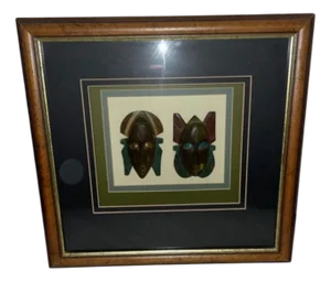 Framed African Mask, 1980s