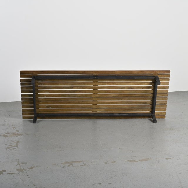 Mahogany Cansado Bench by Charlotte Perriand for Steph Simon, 1962 For Sale - Image 15 of 18