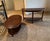 Set of 2 Solid Cherry Wood Tables With Walnut Inlays - One Coffee and One Console For Sale In Houston - Image 6 of 12