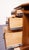 Winners Only Solid Oak Rustic Early American Country Style 74" Computer Desk W. Cabinet Storage Top For Sale - Image 14 of 18