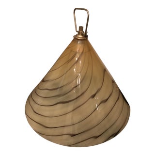 Vintage Italian Murano Glass Pendant Light For Sale