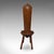 Antique Pembrokeshire Spinning Chair, Welsh, Oak, Work Seat, Stool, Victorian For Sale - Image 4 of 10
