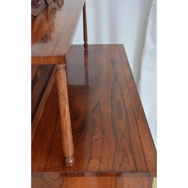 Wood Antique English William IV Chiffonier, 1840 For Sale - Image 7 of 18