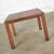 KODI----Vintage 1970s Modern Parsons Side Table by Lane Walnut Square With Inlay Style #1124-18 For Sale - Image 10 of 13
