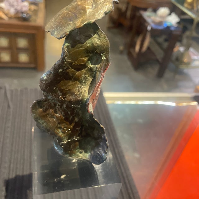 Abstract Original Woman in Bronze Sculopture by Kahlo For Sale In Phoenix - Image 6 of 9