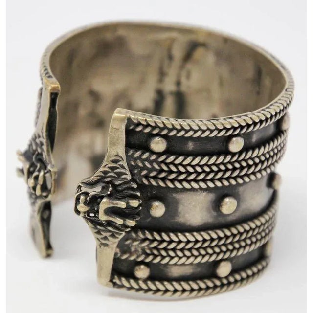 Vintage Moroccan Berber tribal bracelet from the High Atlas of Morocco. Handcrafted by Berber women using Moroccan coin...