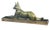 Metal French Alsatian Dog Sculpture of Patinated Bronze by Jules Edmond Masson For Sale - Image 7 of 12
